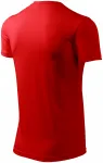 Aszimmetrikus nyakkivágású póló, piros