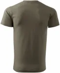 Férfi egyszerű póló, army