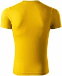 Könnyű, rövid ujjú póló, sárga