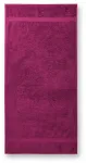 Nehéz pamut törölköző, 70x140cm, fuchsia red