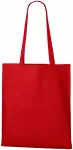 Pamut bevásárló táska, piros