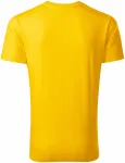 Tartós férfi póló, sárga