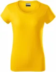 Tartós női póló, sárga