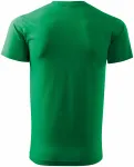 Unisex nagyobb súlyú póló, zöld fű